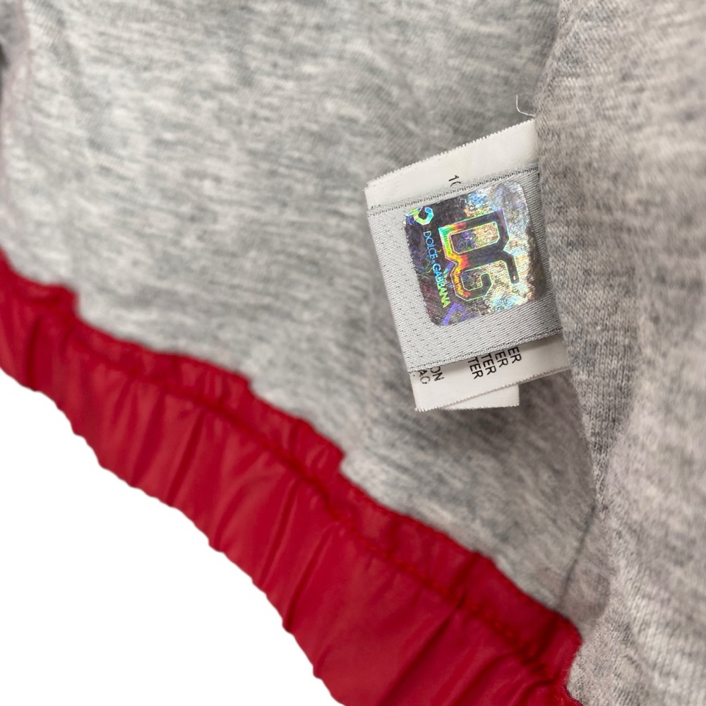 Dolce & Gabbana Toddler Boys Red Zip Up Track Jacket - Picture 6 of 12